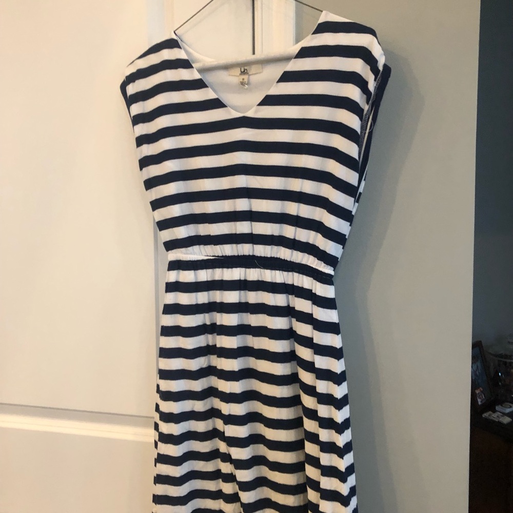 Ya Los Angeles blue/white striped dress